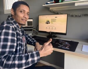 Photo de Eddy le nouveau stagiaire d'ami-go